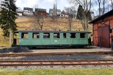 BEMO 3022820 - H0e - Personenwagen Holz-Wagenkasten, DR, Ep. III - Wagen 1